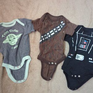 Baby Star Wars Onesies